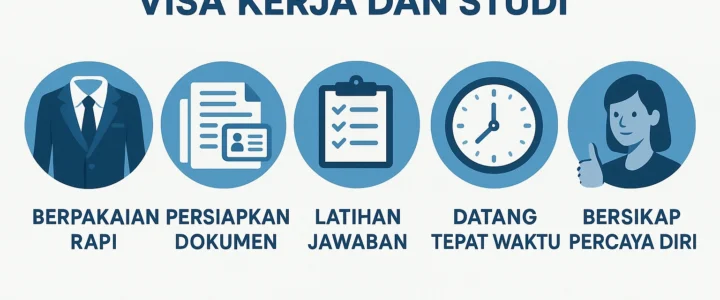 Elynconsultoriainternacional.com - Tips Menghadapi Interview Visa Kerja dan Studi